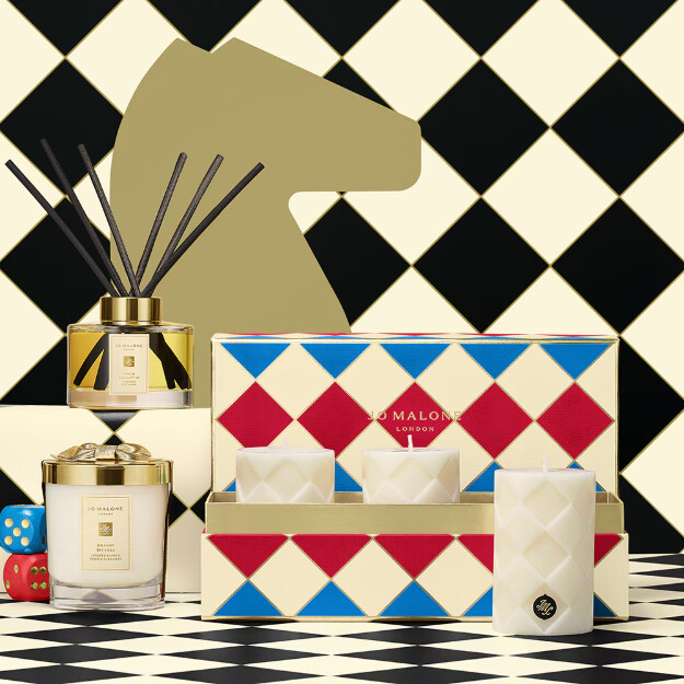 collection de bougies piliers ginger biscuit