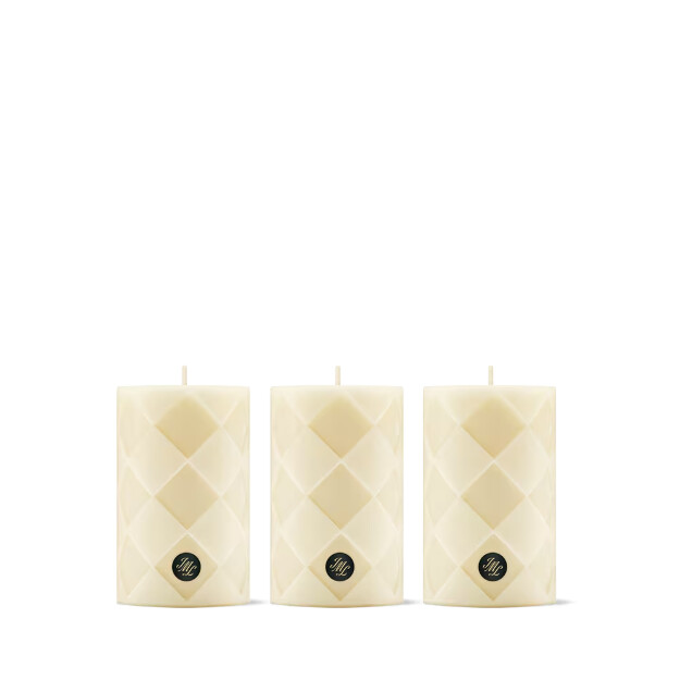collection de bougies piliers ginger biscuit