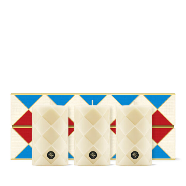 collection de bougies piliers ginger biscuit