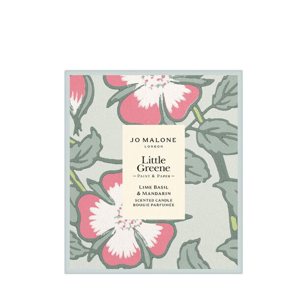 bougie parfumée little greene citron vert basilic et mandarine