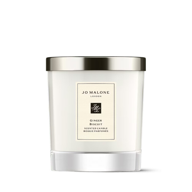 bougie parfumée au biscuit au gingembre