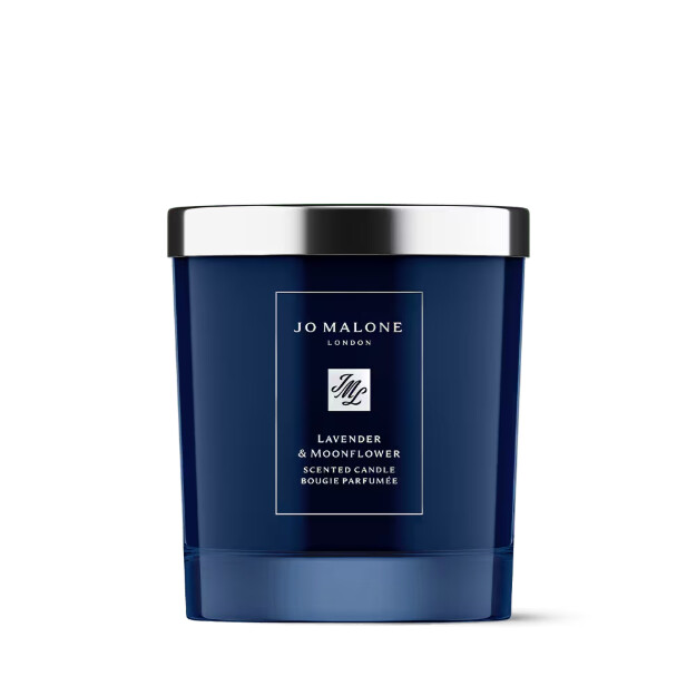 bougie parfumée à la lavande et à la fleur de lune