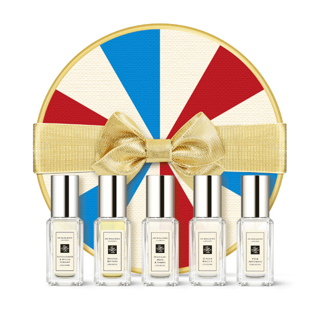 collection de colognes festives parfumées