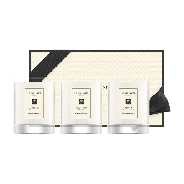 trio de bougies de voyage