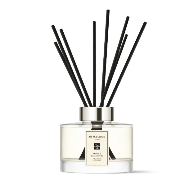 diffuseur en daim pivoine et rose