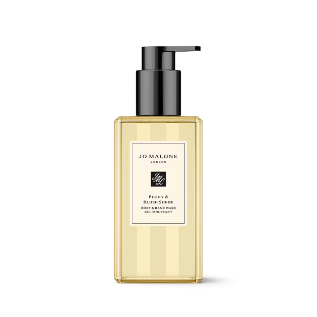 gel douche corps et mains pivoine et daim blush