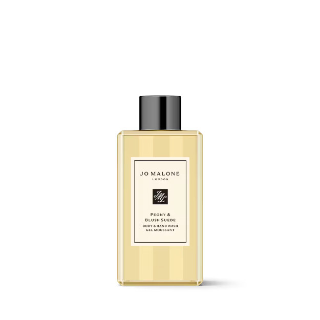 gel douche corps et mains pivoine et daim blush