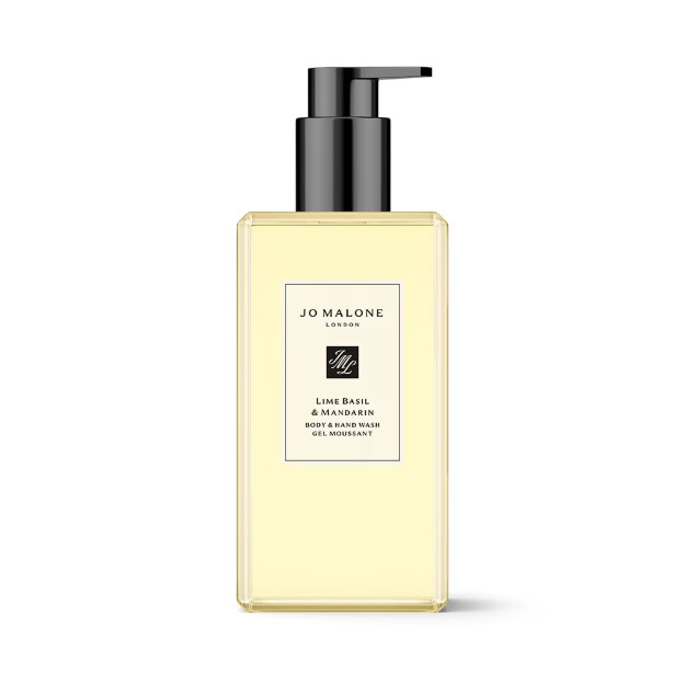 gel douche et mains citron vert basilic et mandarine