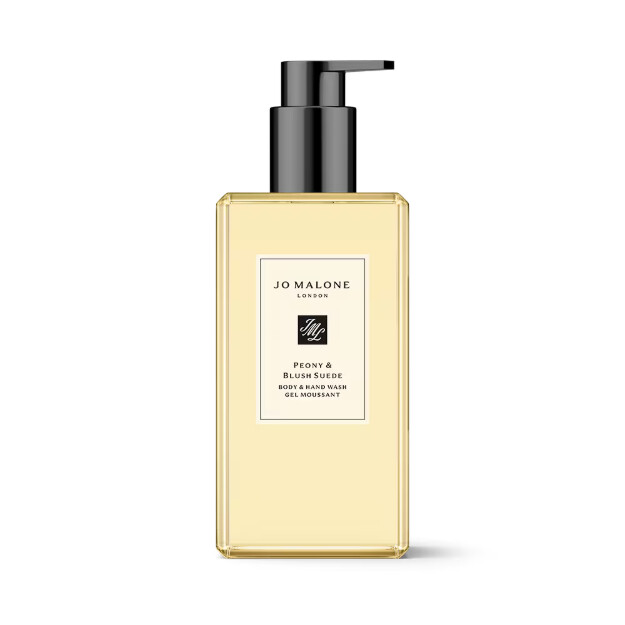 gel douche corps et mains pivoine et daim blush