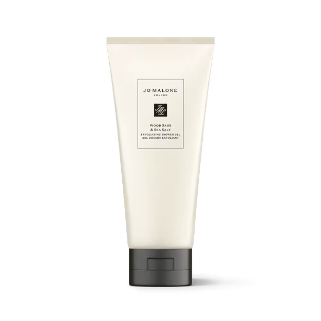 gel douche exfoliant à la sauge des bois et au sel marin