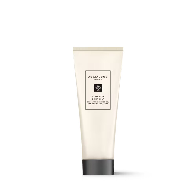 gel douche exfoliant à la sauge des bois et au sel marin