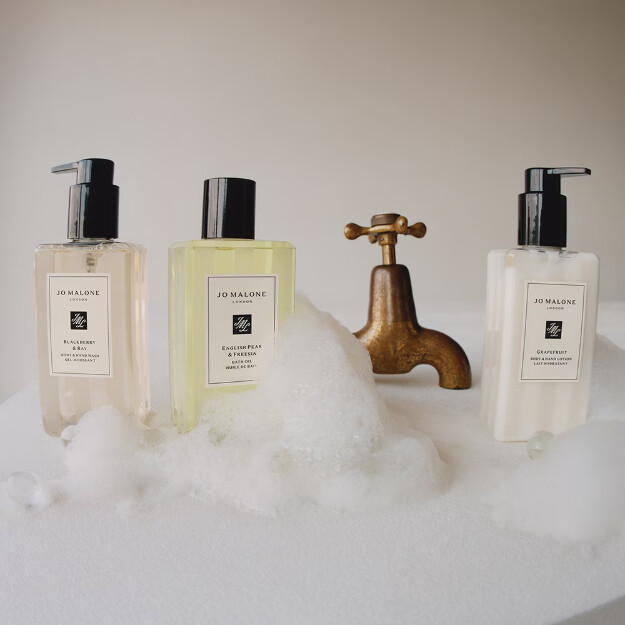 huile de bain poire anglaise et freesia